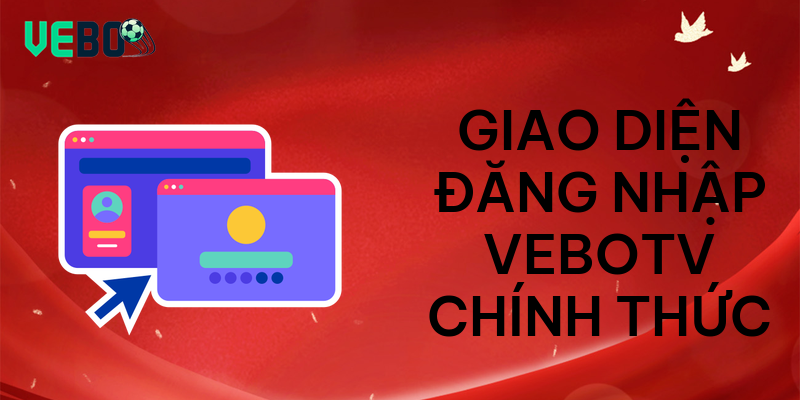 Giao diện đăng nhập vebotv chính thức